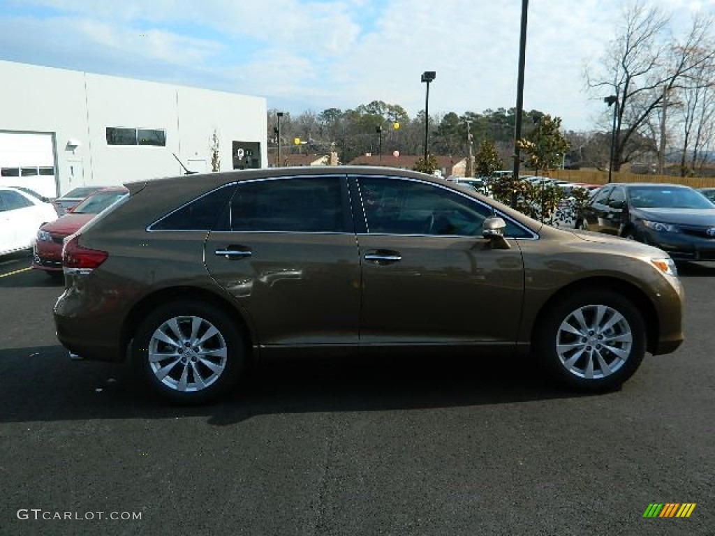 2013 Venza XLE - Golden Umber Metallic / Ivory photo #2