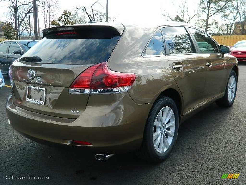 2013 Venza XLE - Golden Umber Metallic / Ivory photo #3