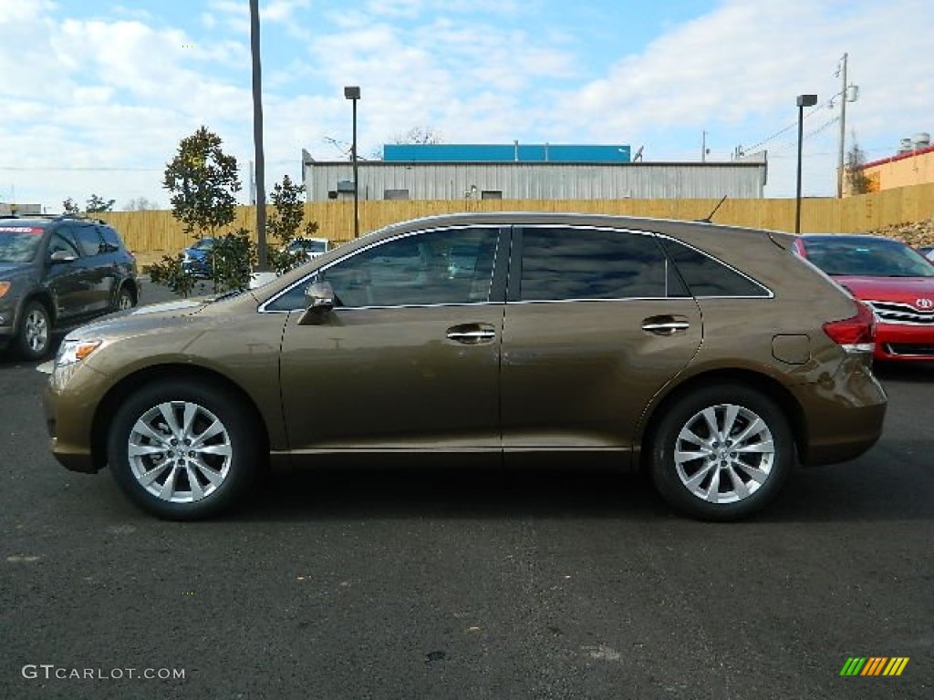2013 Venza XLE - Golden Umber Metallic / Ivory photo #6