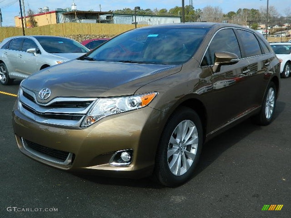 2013 Venza XLE - Golden Umber Metallic / Ivory photo #7
