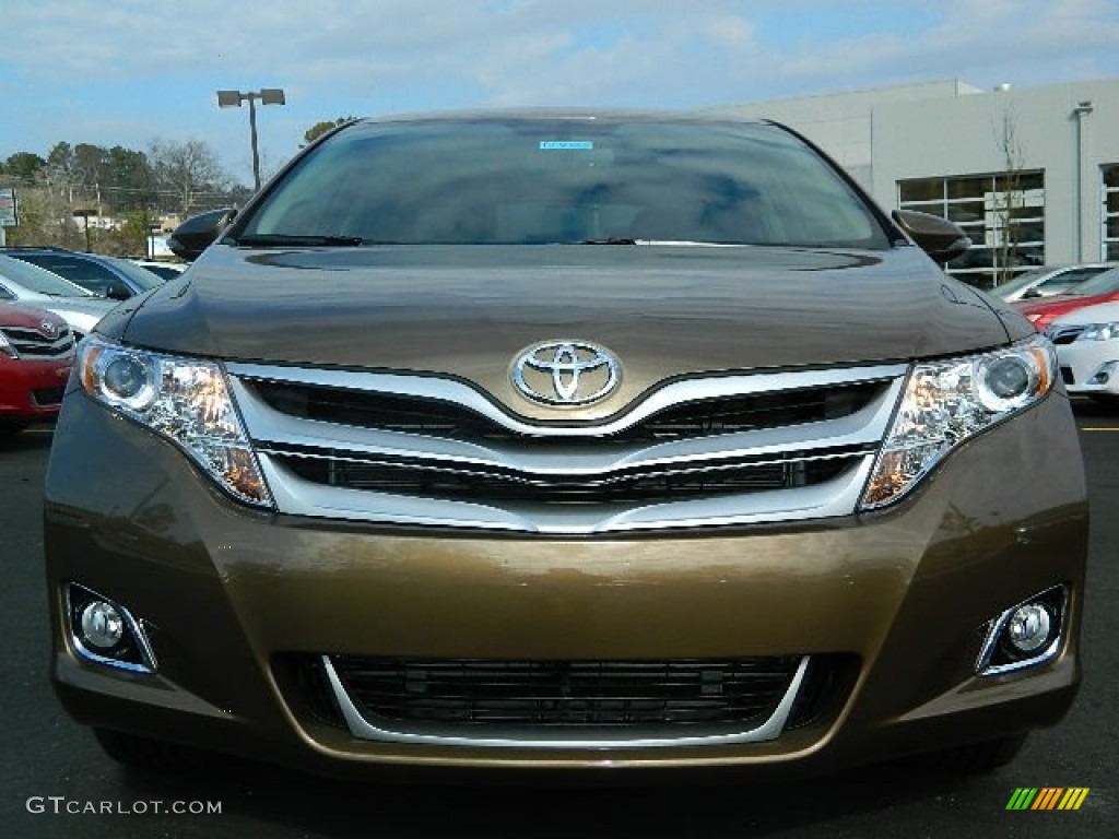 2013 Venza XLE - Golden Umber Metallic / Ivory photo #8