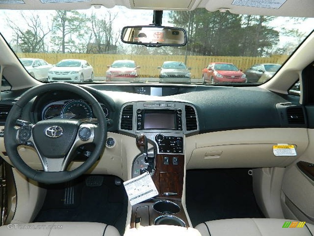 2013 Venza XLE - Golden Umber Metallic / Ivory photo #14