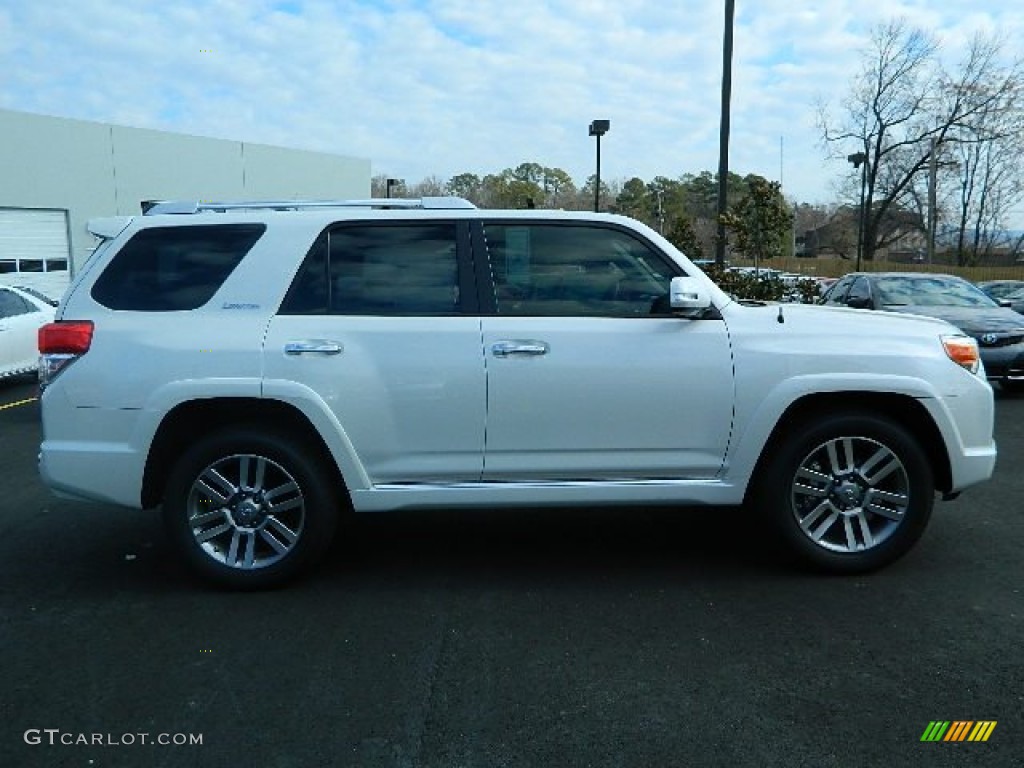 2013 4Runner Limited - Blizzard White Pearl / Black Leather photo #2