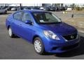 Metallic Blue 2013 Nissan Versa 1.6 SV Sedan