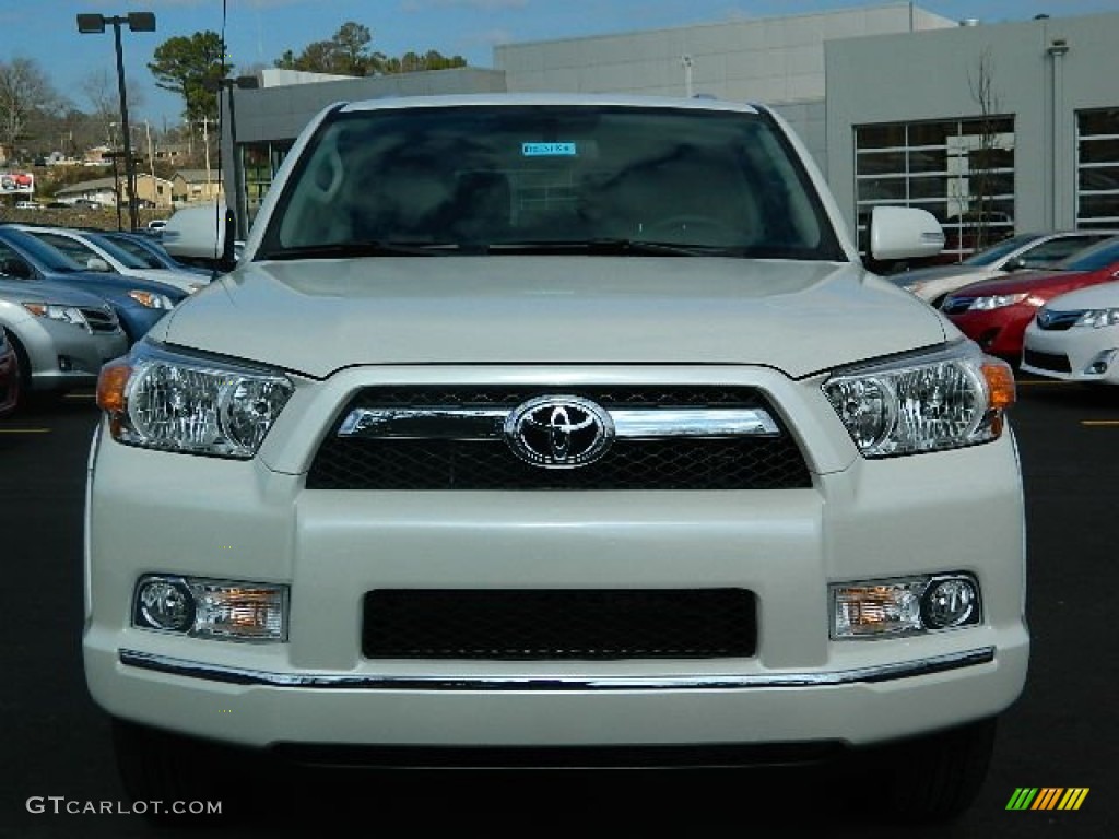 2013 4Runner Limited - Blizzard White Pearl / Black Leather photo #8