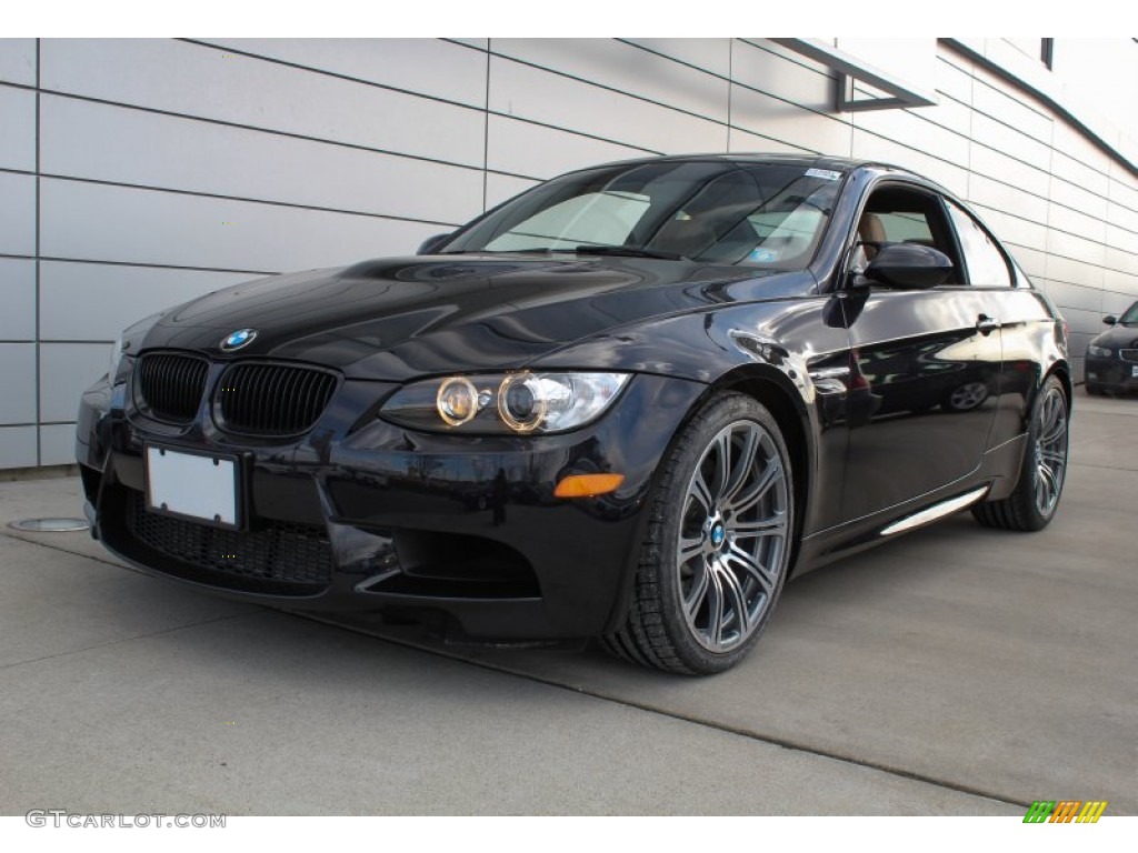 2012 M3 Coupe - Jerez Black Metallic / Bamboo Beige photo #1