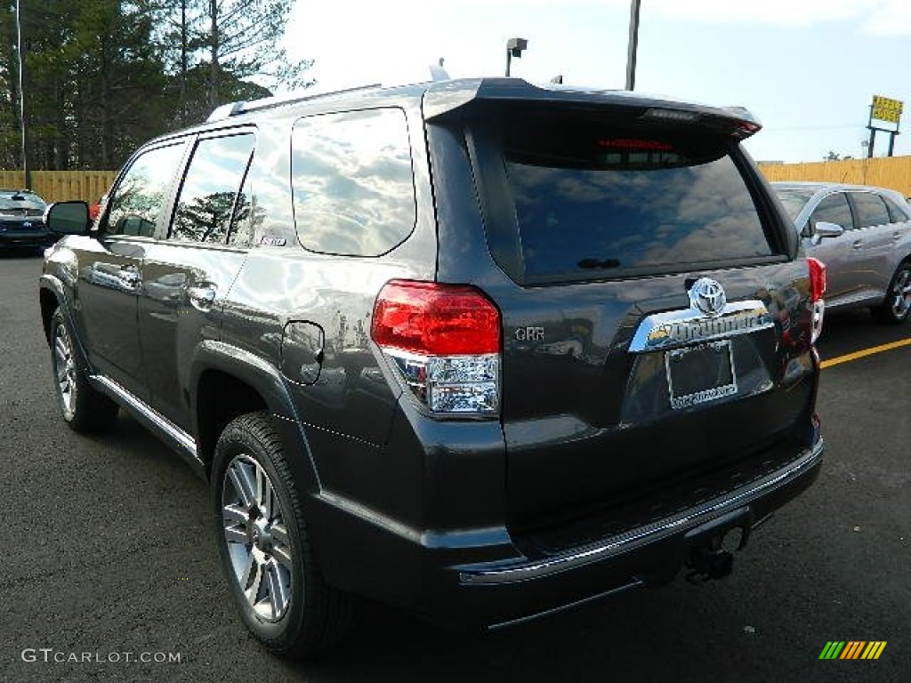 2013 4Runner Limited 4x4 - Magnetic Gray Metallic / Black Leather photo #5
