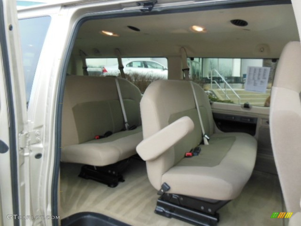 2012 Ford E Series Van E350 XLT Passenger Rear Seat Photos
