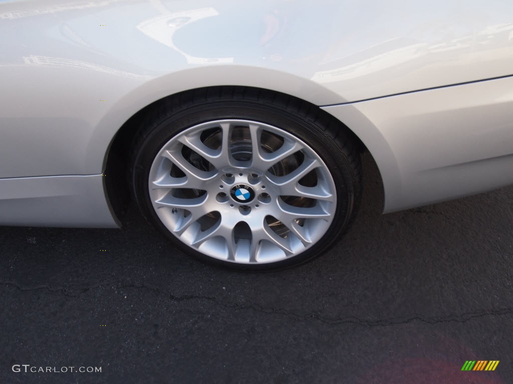 2008 3 Series 328i Coupe - Titanium Silver Metallic / Black photo #11