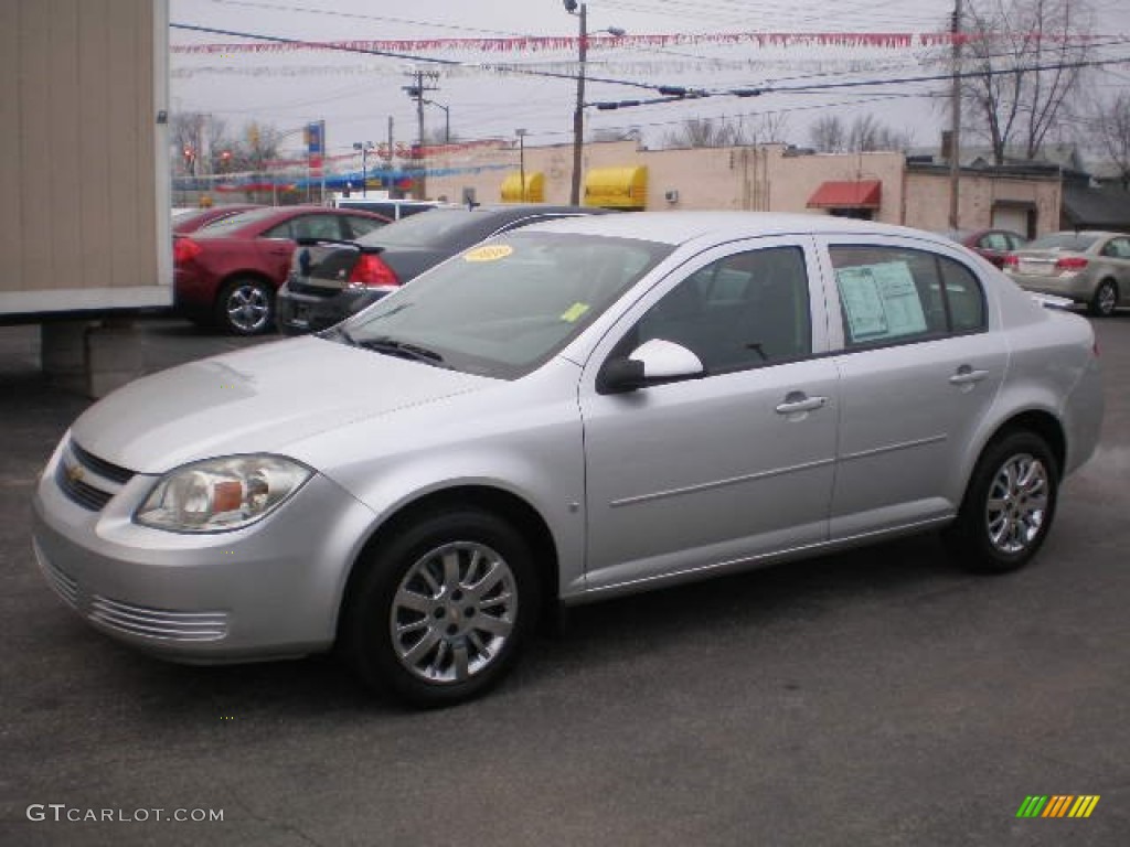 Silver Ice Metallic 2009 Chevrolet Cobalt LT Sedan Exterior Photo #76285442