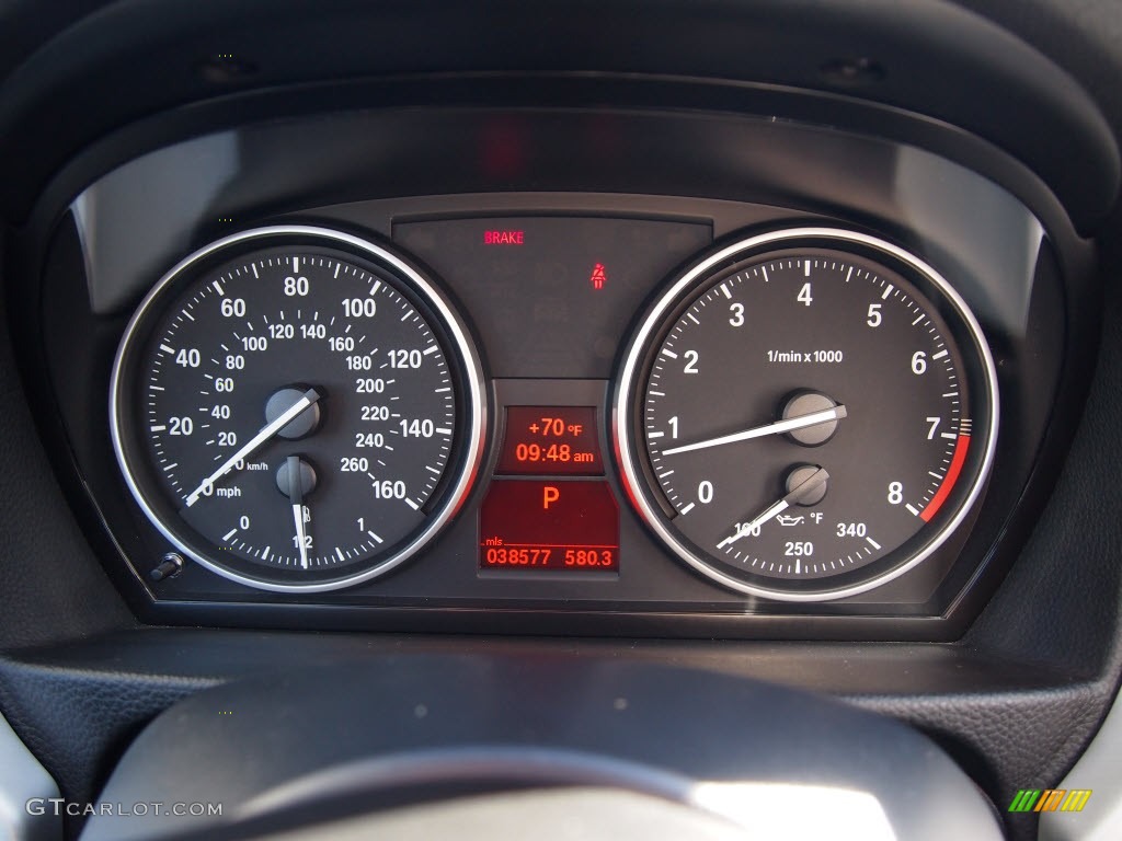 2008 3 Series 328i Coupe - Titanium Silver Metallic / Black photo #13