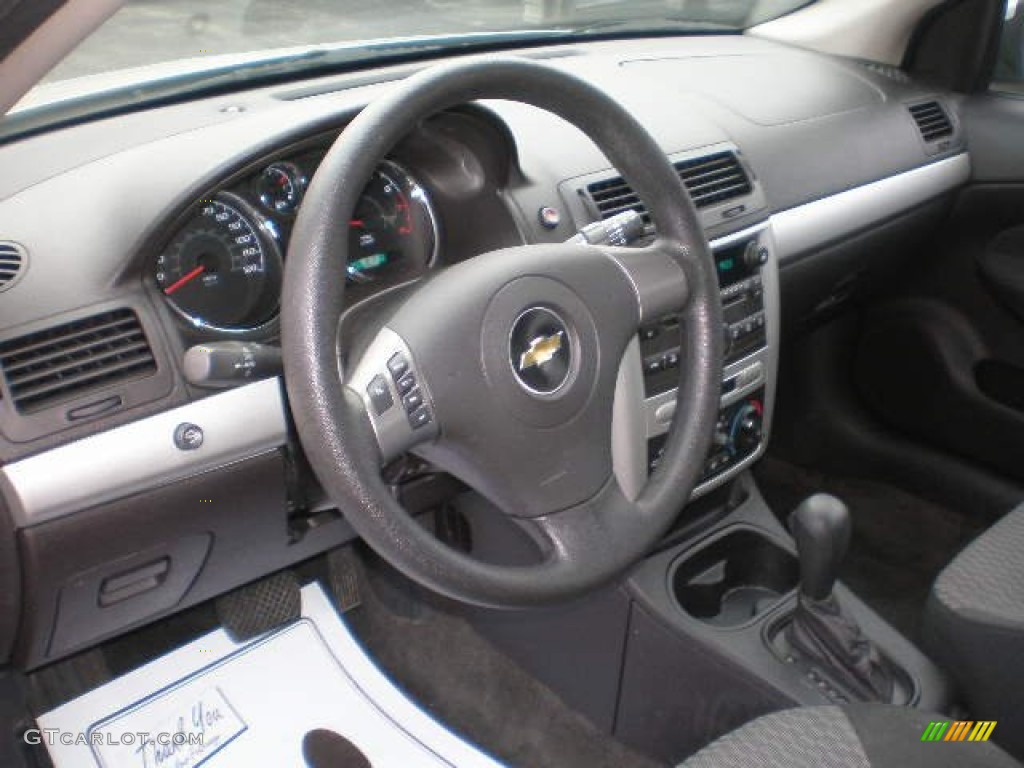 Ebony Interior 2009 Chevrolet Cobalt LT Sedan Photo #76285623