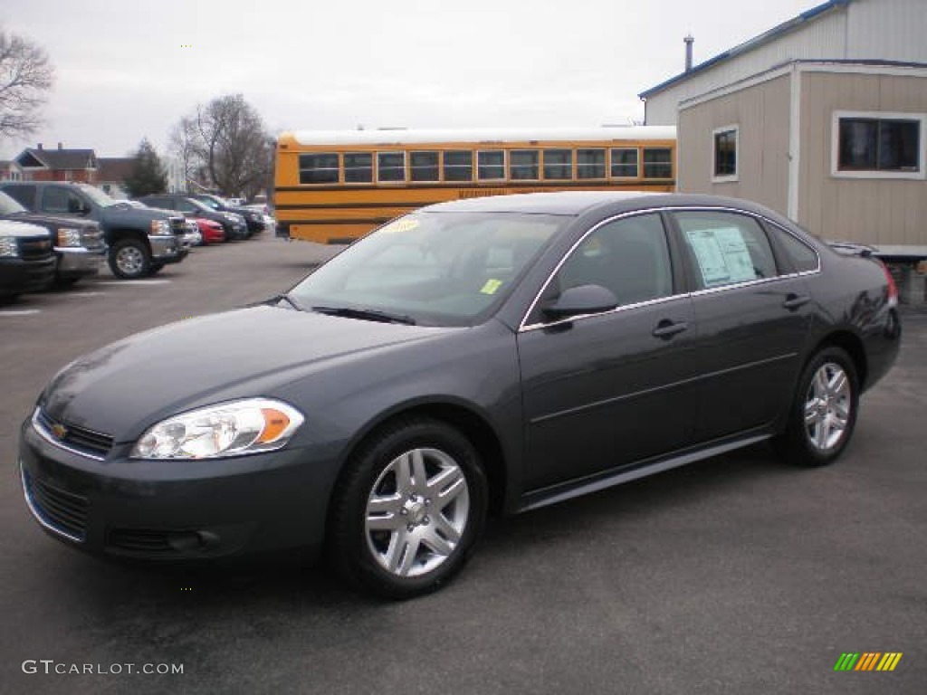 Cyber Gray Metallic 2010 Chevrolet Impala LT Exterior Photo #76285757