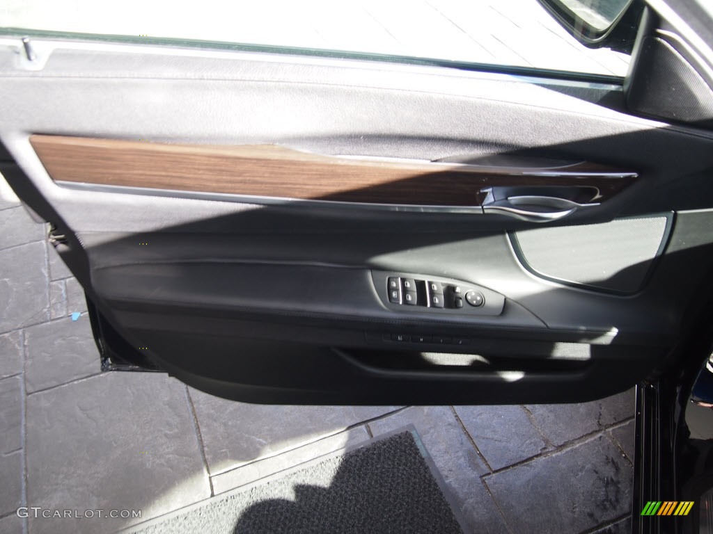 2010 7 Series 750i Sedan - Carbon Black Metallic / Black Nappa Leather photo #16