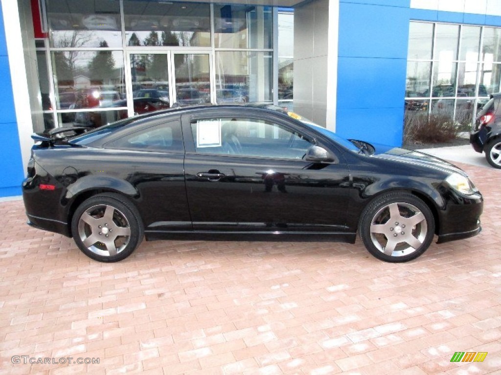 Black 2005 Chevrolet Cobalt SS Supercharged Coupe Exterior Photo #76287199