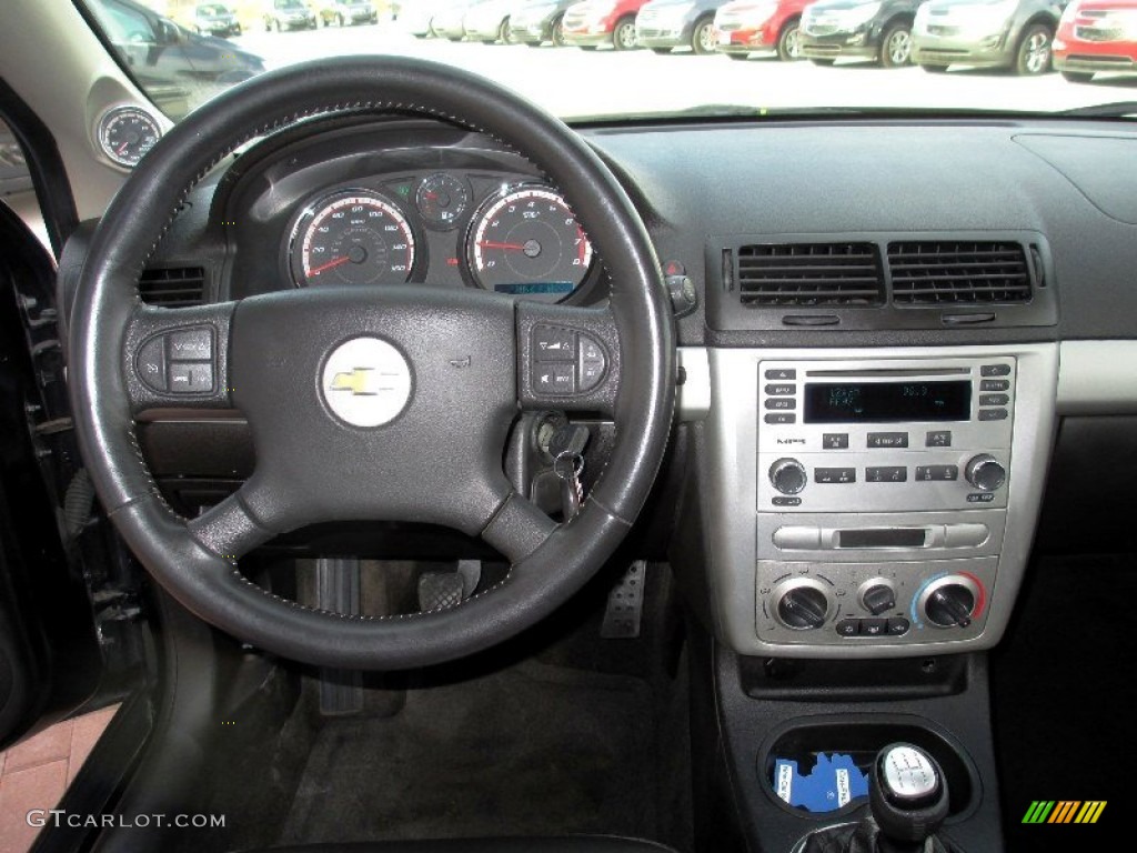 2005 Chevrolet Cobalt SS Supercharged Coupe Ebony Dashboard Photo #76287269