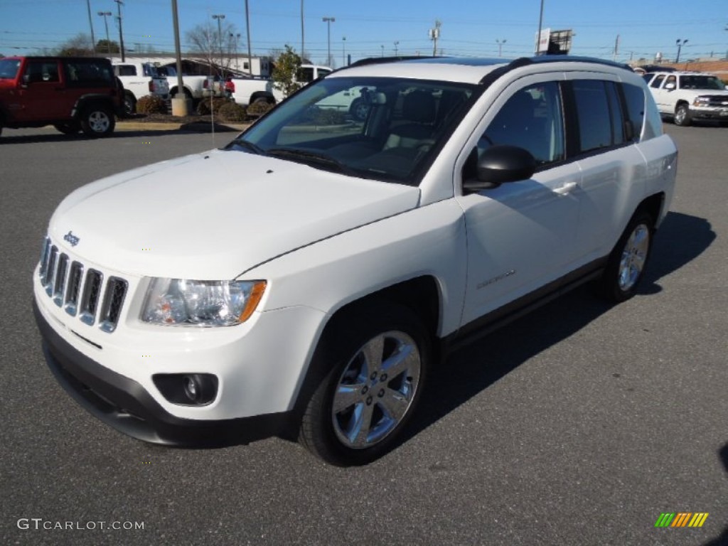 Bright White Jeep Compass