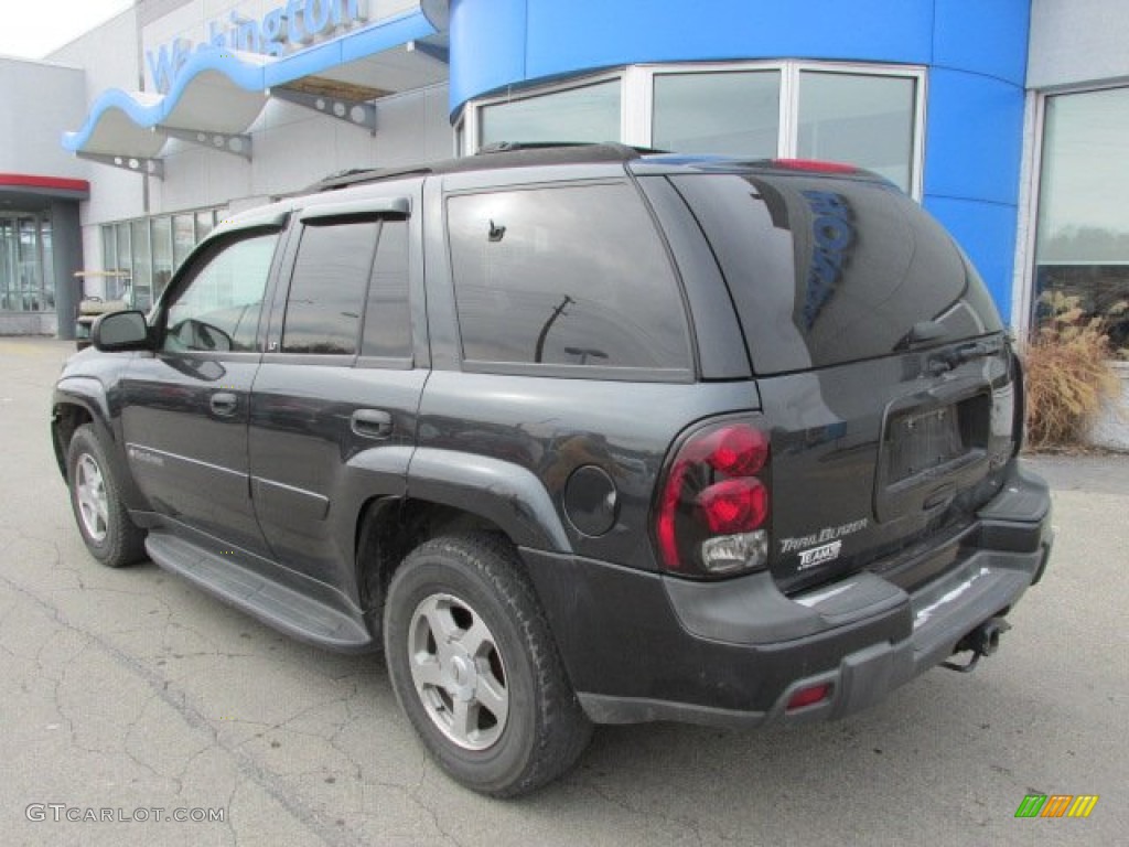 2003 TrailBlazer LT 4x4 - Dark Gray Metallic / Medium Oak photo #5