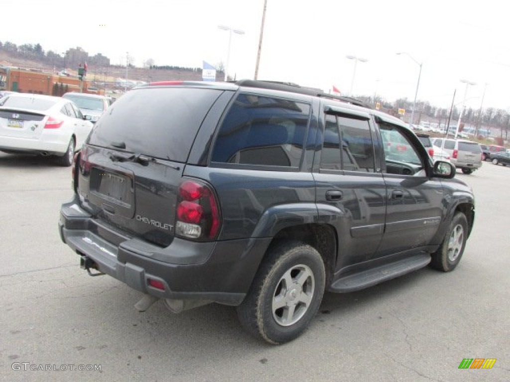 2003 TrailBlazer LT 4x4 - Dark Gray Metallic / Medium Oak photo #6