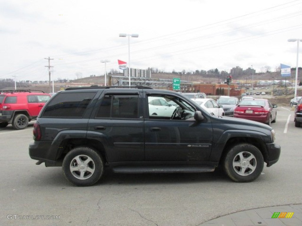 2003 TrailBlazer LT 4x4 - Dark Gray Metallic / Medium Oak photo #7