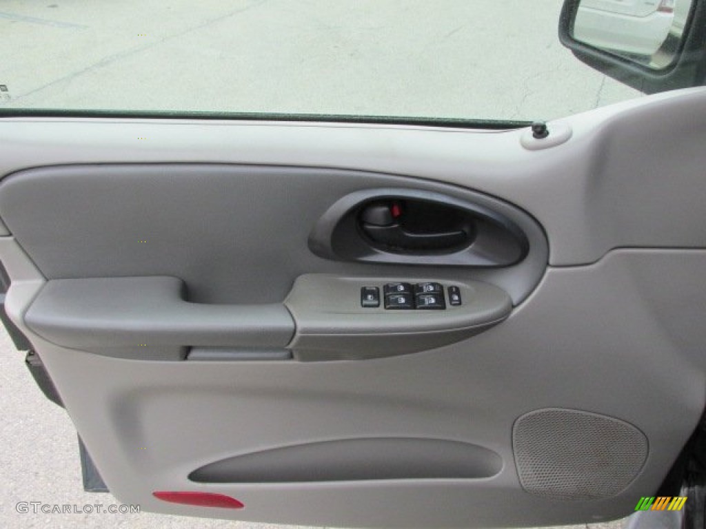 2003 TrailBlazer LT 4x4 - Dark Gray Metallic / Medium Oak photo #10