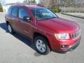 2013 Deep Cherry Red Crystal Pearl Jeep Compass Sport  photo #2
