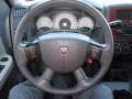 Medium Slate Gray 2005 Dodge Dakota SLT Quad Cab 4x4 Steering Wheel