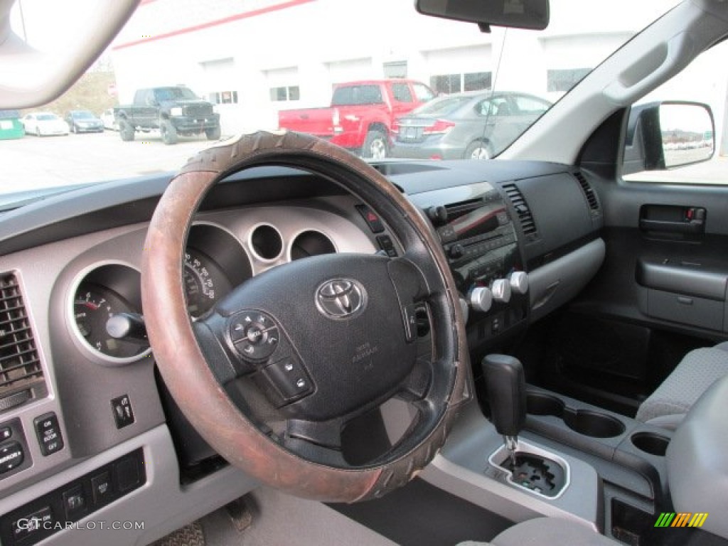 2011 Tundra TRD Double Cab 4x4 - Spruce Green Mica / Graphite Gray photo #15