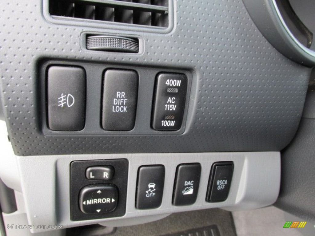 2011 Toyota Tacoma TX Double Cab 4x4 Controls Photo #76289315