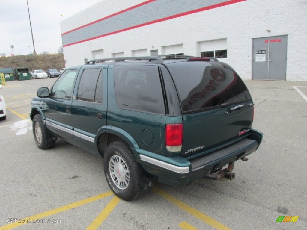 Emerald Green Metallic 1996 GMC Jimmy SLT 4x4 Exterior Photo #76290380