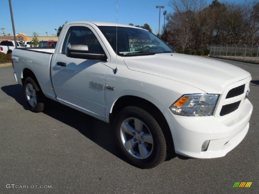 Bright White 2013 Ram 1500 Express Regular Cab 4x4 Exterior Photo #76290509