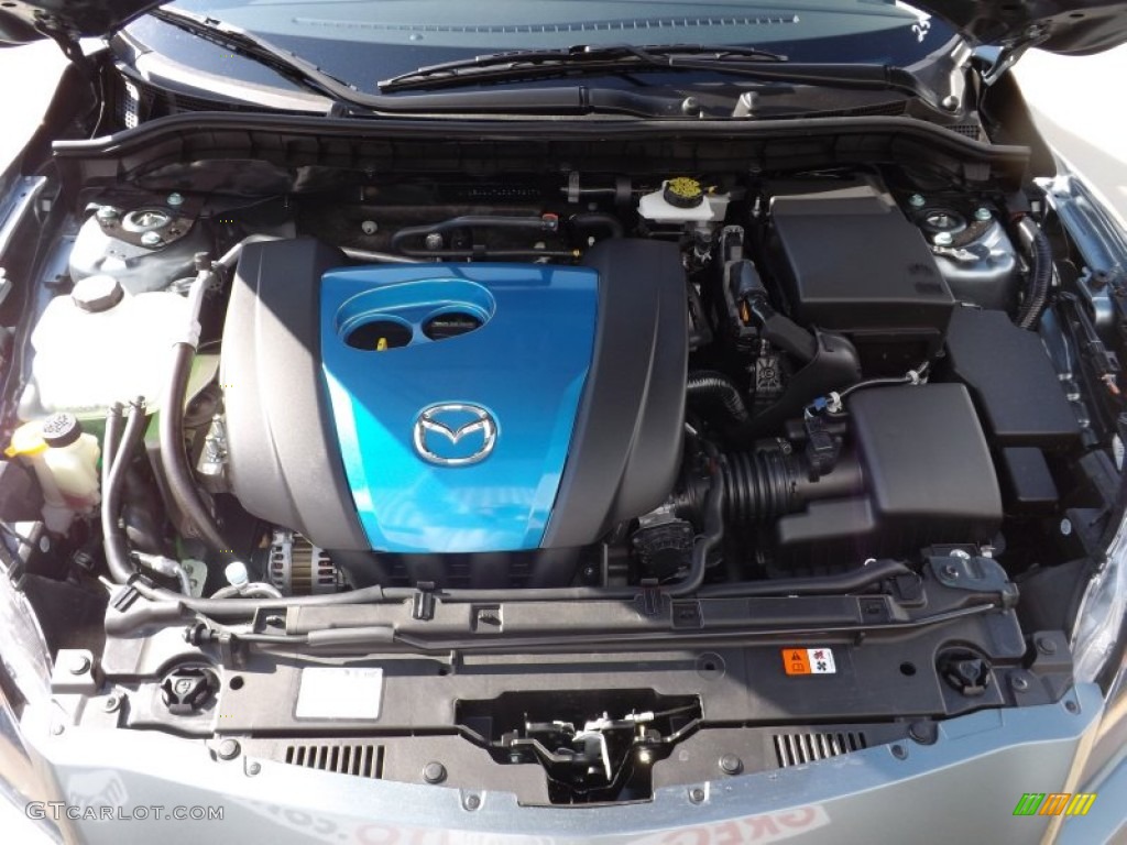 2013 Mazda MAZDA3 i Sport 4 Door 2.0 Liter DI SKYACTIV-G DOHC 16-Valve VVT 4 Cylinder Engine Photo #76290794