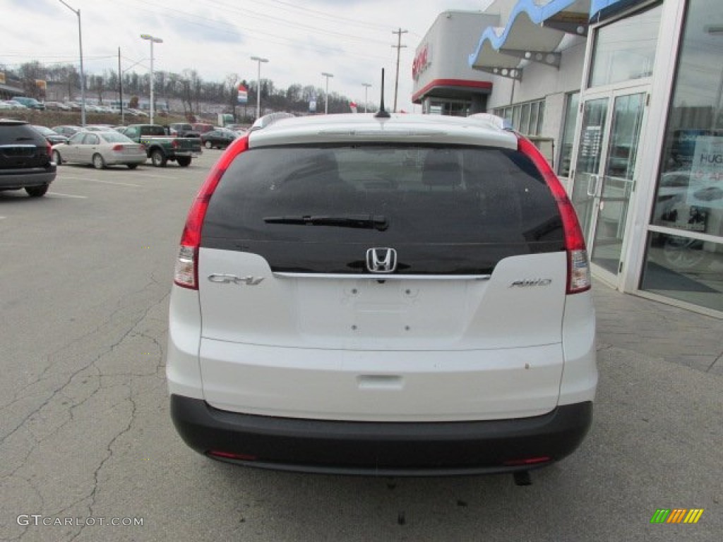 2012 CR-V EX-L 4WD - White Diamond Pearl / Beige photo #5