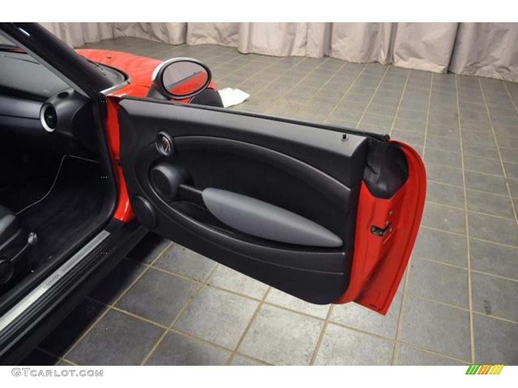 2009 Cooper Hardtop - Chili Red / Black/Grey photo #9