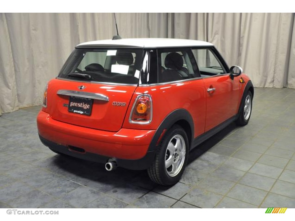 2009 Cooper Hardtop - Chili Red / Black/Grey photo #16