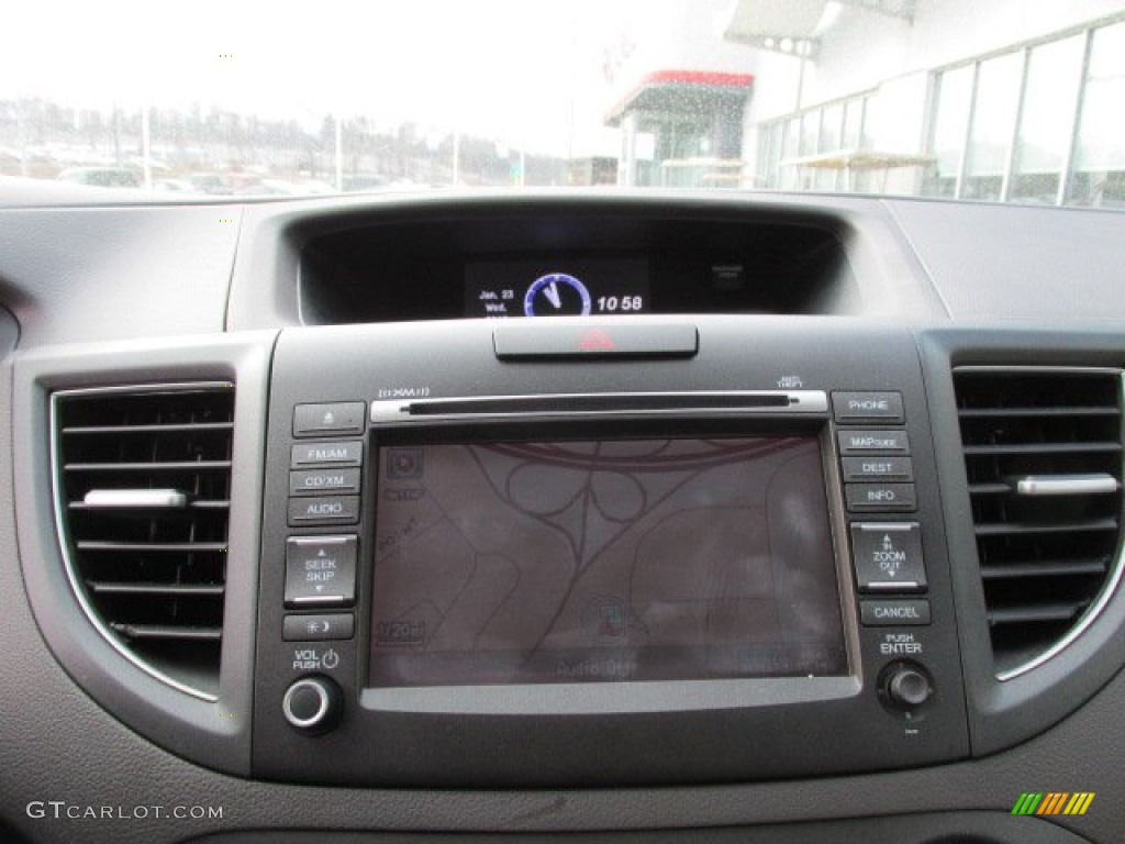 2012 CR-V EX-L 4WD - White Diamond Pearl / Beige photo #15
