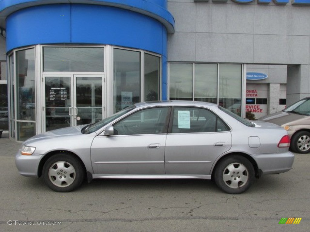 Satin Silver Metallic 2001 Honda Accord EX V6 Sedan Exterior Photo #76291646