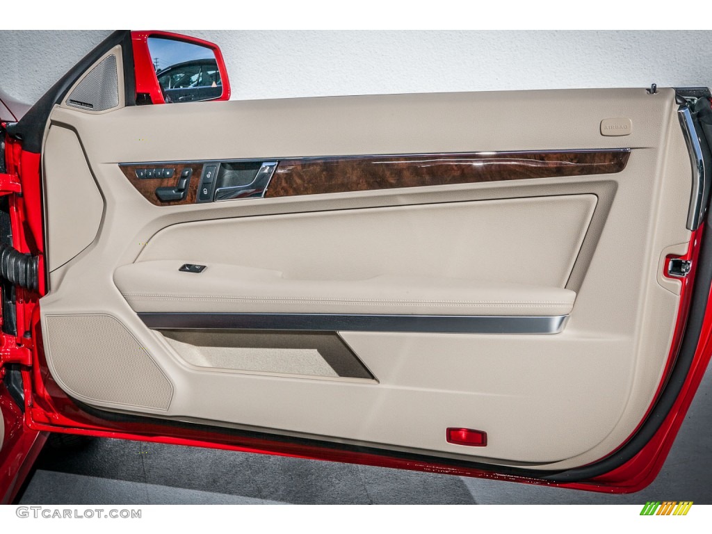 2012 E 350 Cabriolet - Mars Red / Almond/Mocha photo #22