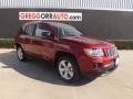 Deep Cherry Red Crystal Pearl 2013 Jeep Compass Sport