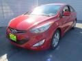 2013 Volcanic Red Hyundai Elantra Coupe GS  photo #6