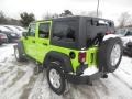 2013 Gecko Green Pearl Jeep Wrangler Unlimited Sport S 4x4  photo #8