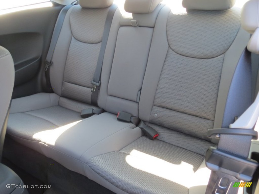 2013 Elantra Coupe GS - Volcanic Red / Gray photo #21