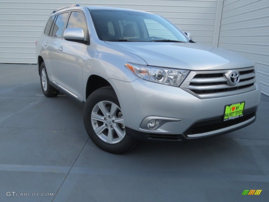 2013 Highlander SE - Classic Silver Metallic / Ash photo #1