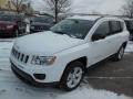 2013 Bright White Jeep Compass Sport 4x4  photo #2