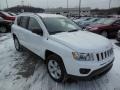 2013 Bright White Jeep Compass Sport 4x4  photo #4