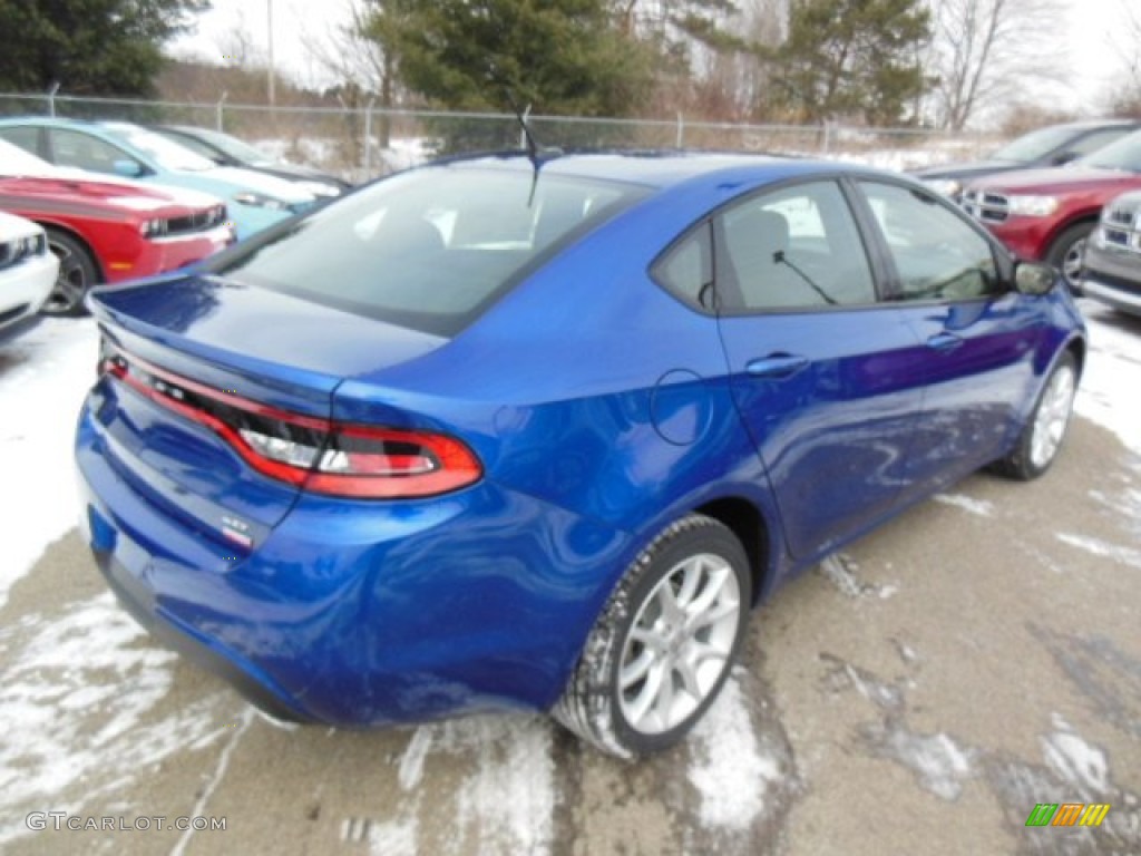 Blue Streak Pearl Coat 2013 Dodge Dart SXT Exterior Photo #76294346