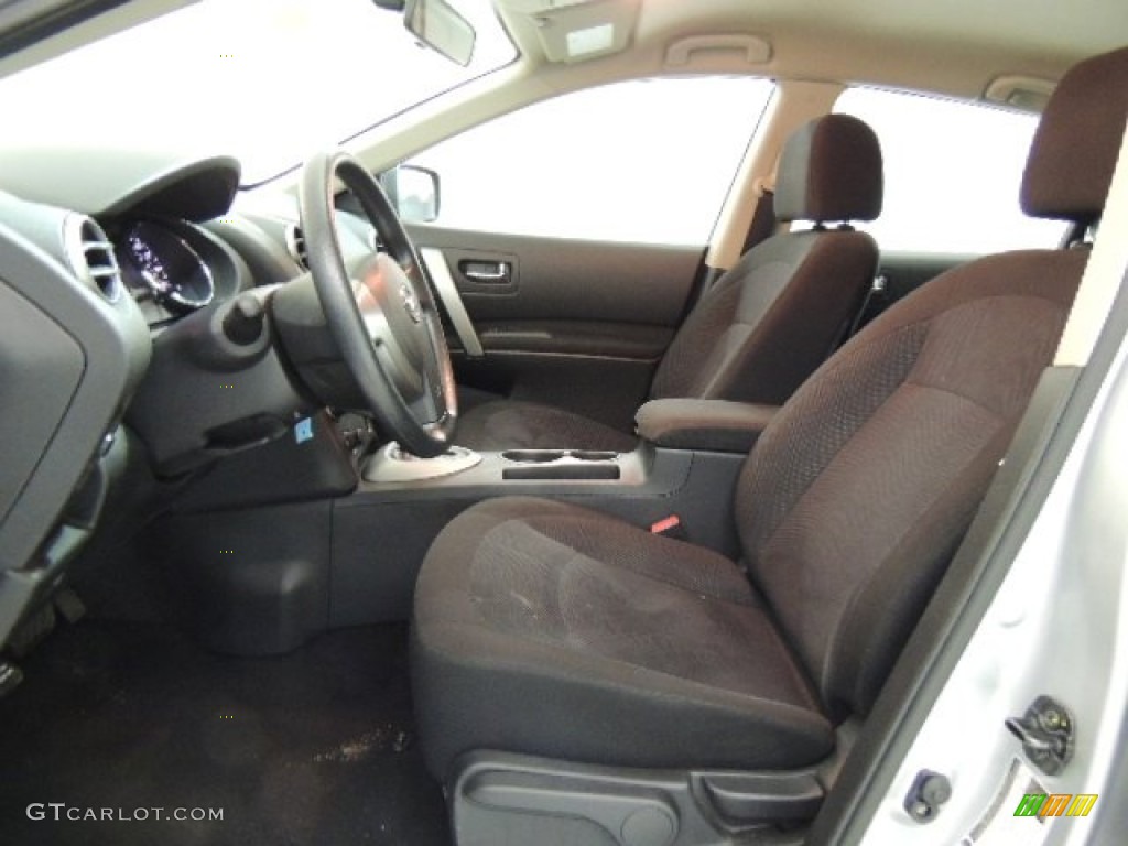 2011 Rogue S AWD - Silver Ice Metallic / Black photo #11