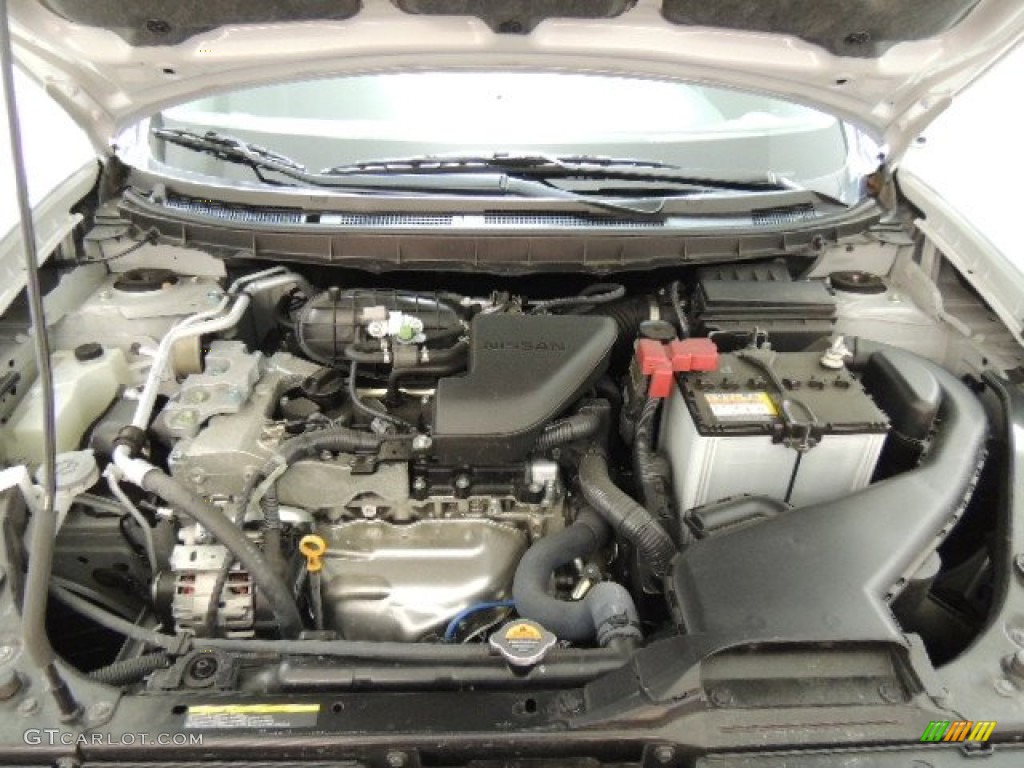 2011 Rogue S AWD - Silver Ice Metallic / Black photo #23