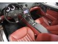 2012 Mercedes-Benz SL Red/Black Interior Prime Interior Photo