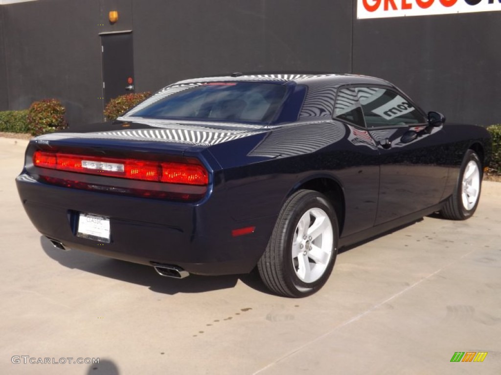 2013 Challenger SXT - Jazz Blue Pearl / Dark Slate Gray photo #8